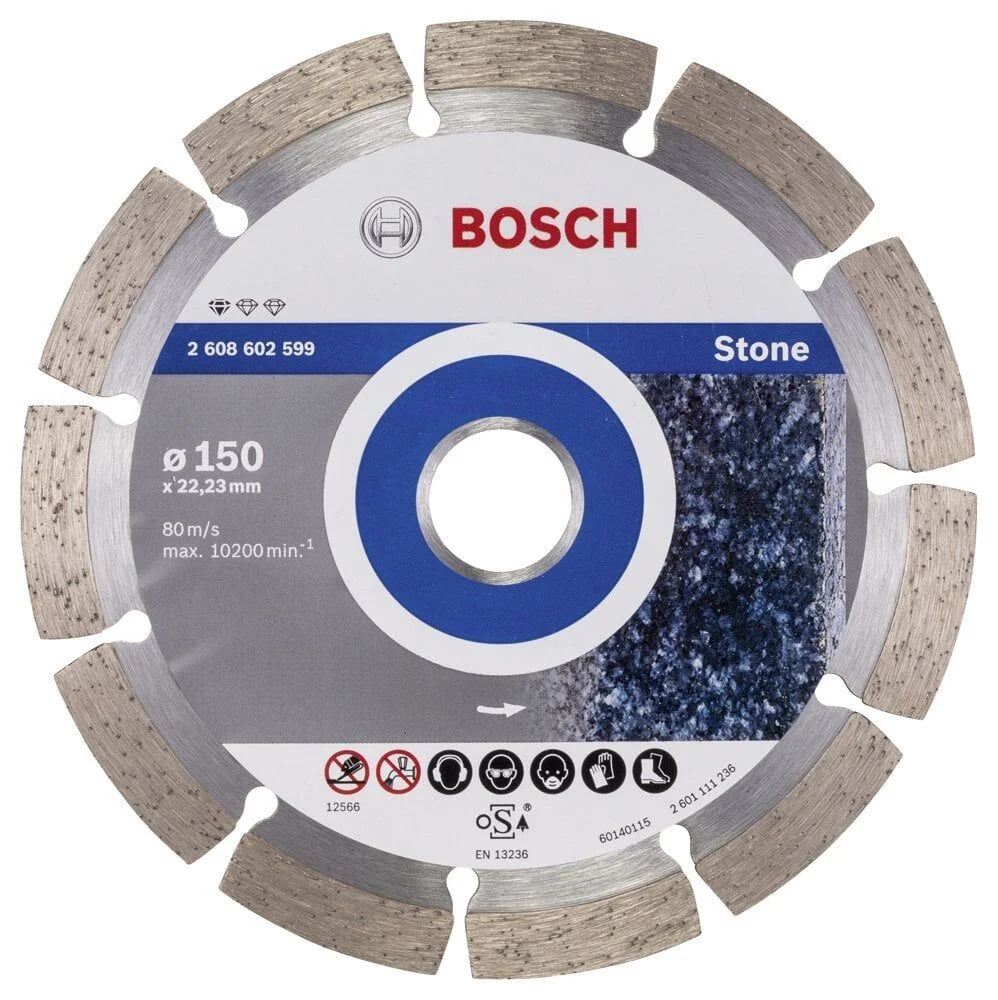 Bosch – Standard Seri Taş İçin Elmas Kesme Diski 150 mm