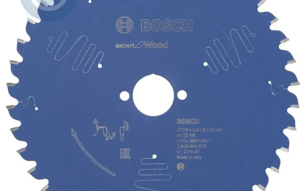 Bosch – Expert Serisi Ahşap için Daire Testere Bıçağı 216*30 mm 40 Diş