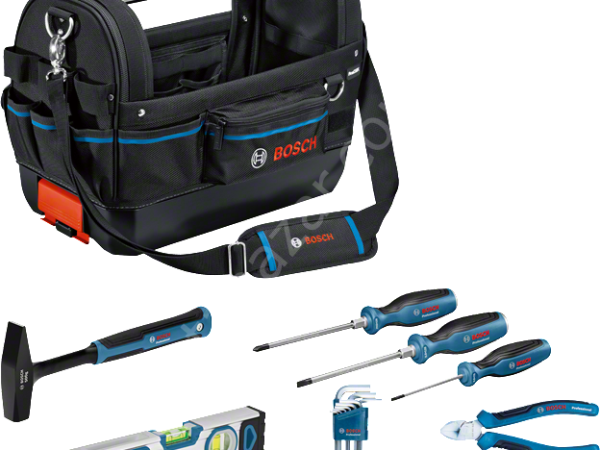 Bosch Profesyonel El Aleti Seti 8 Parça + GWT 20 Çanta