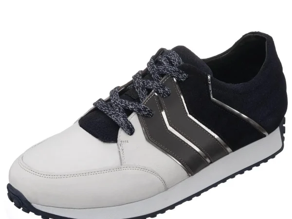 Büyük Numara Deri Erkek Spor Ayakkabı – AG141 Lacivert