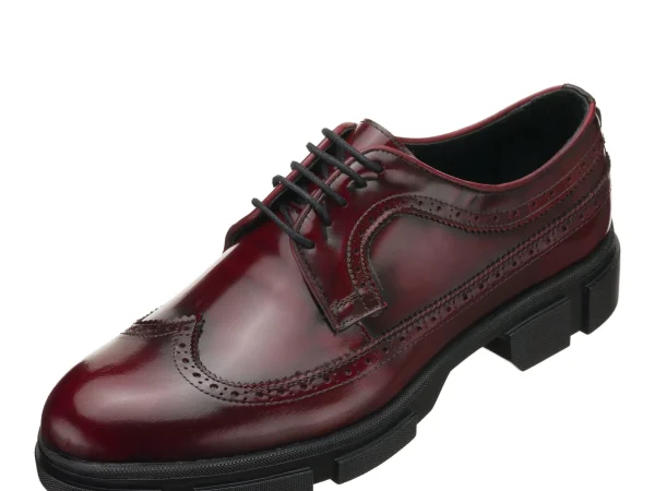Büyük Numara Erkek Ayakkabısı – CK713 Bordo Acma