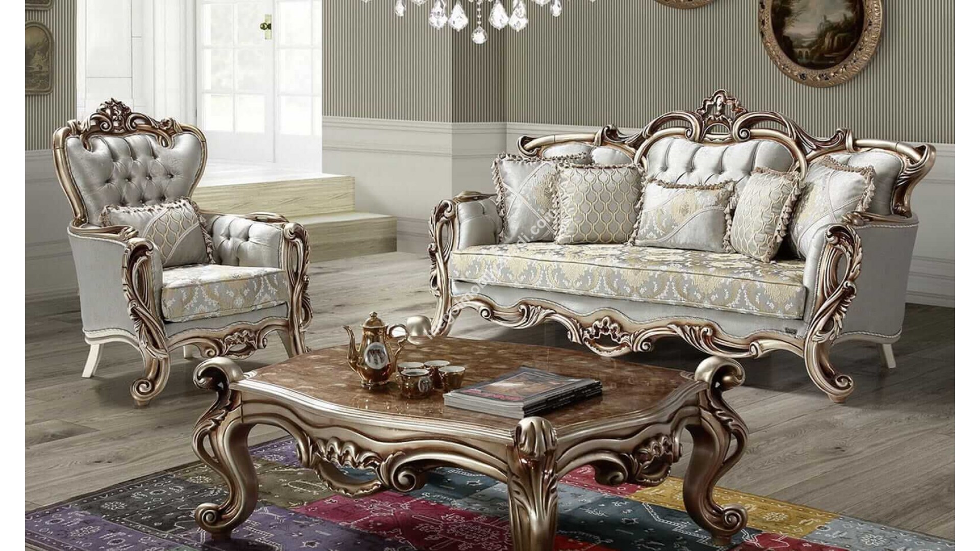 İnegöl Odesa Klasik Koltuk Takımı