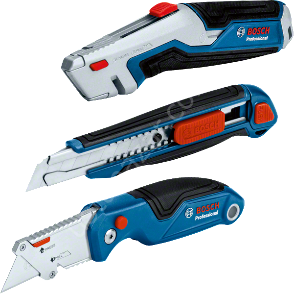 1600A027M4 Bosch Profesyonel Maket Bıçağı Seti 3 Parça