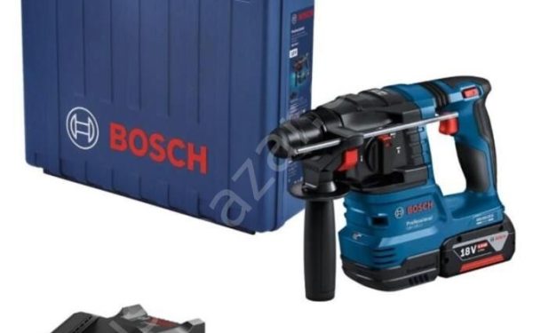 0611924021 Bosch Gbh 185-LI 4 Ah Çift Akülü Kırıcı-Delici